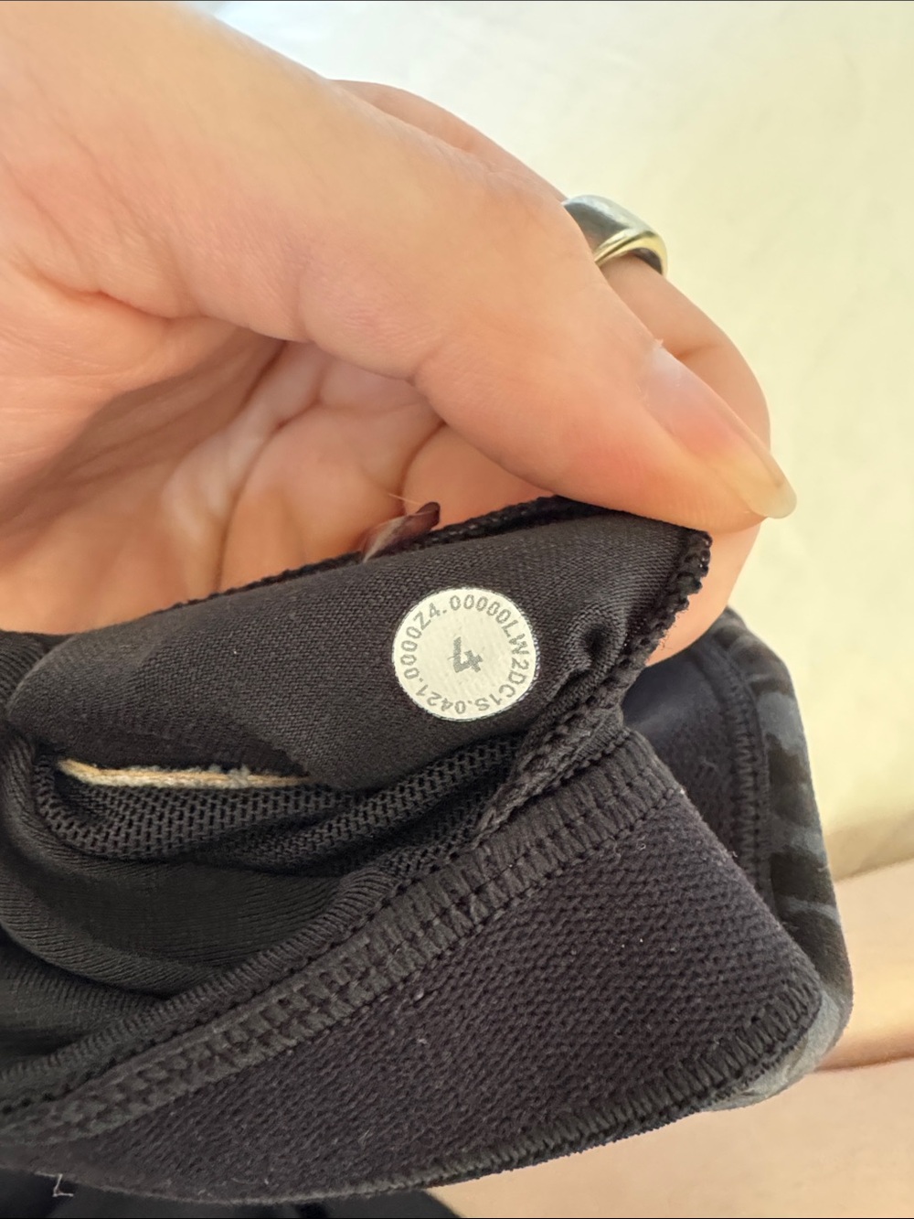 lululemon Pattern Racerback Sports Bra - Picture 3 of 3